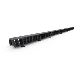 LITEAU DE VENTILATION SANS PEIGNE NOIR 100cm 30mm SPECIAL TUILE BWK